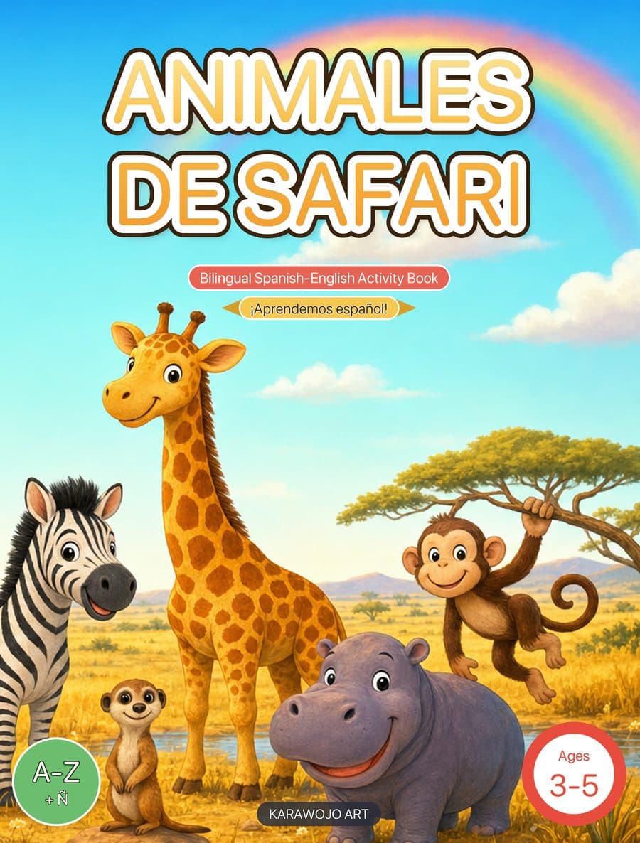 Animales de Safari — cover