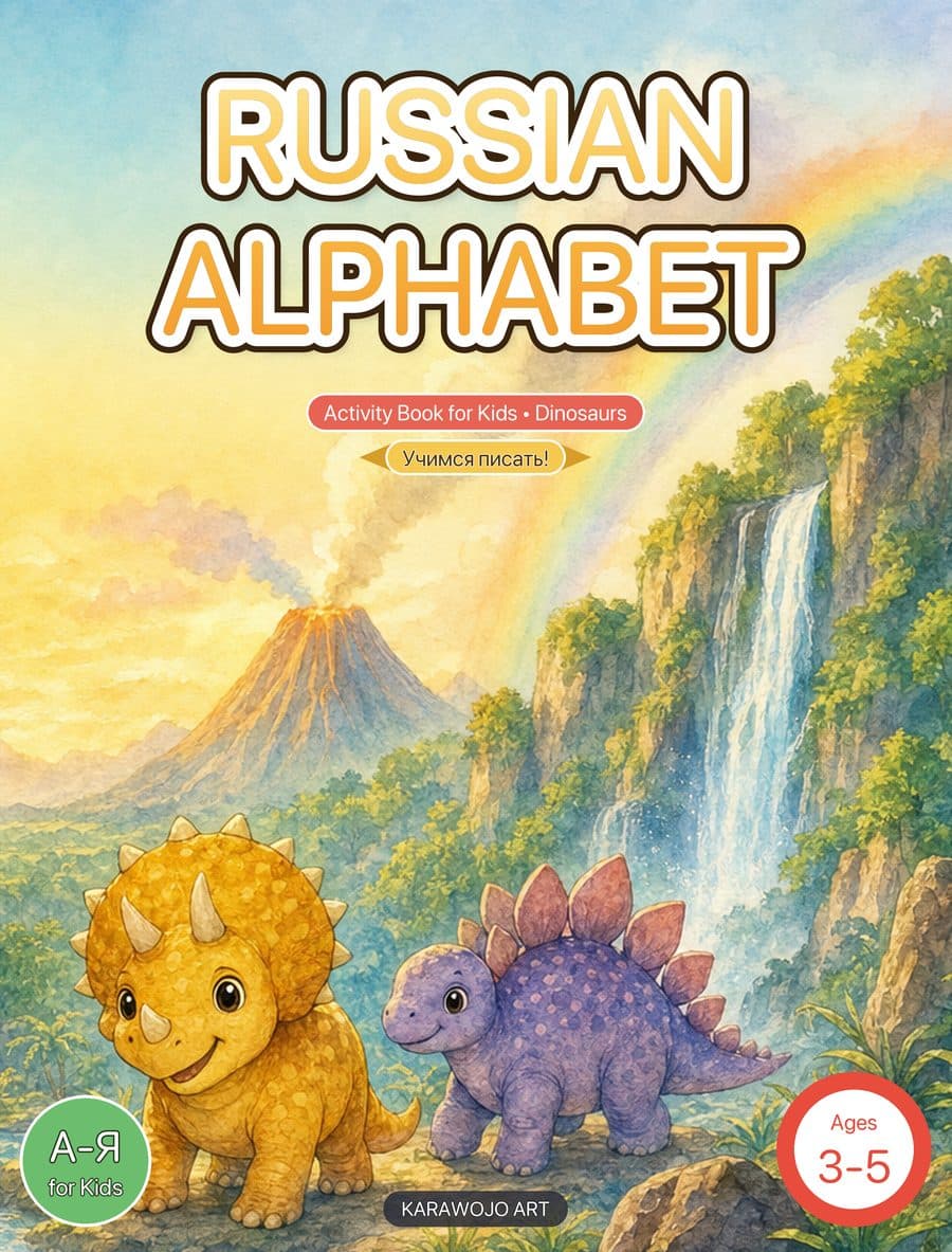 Russian Alphabet for Kids — cover