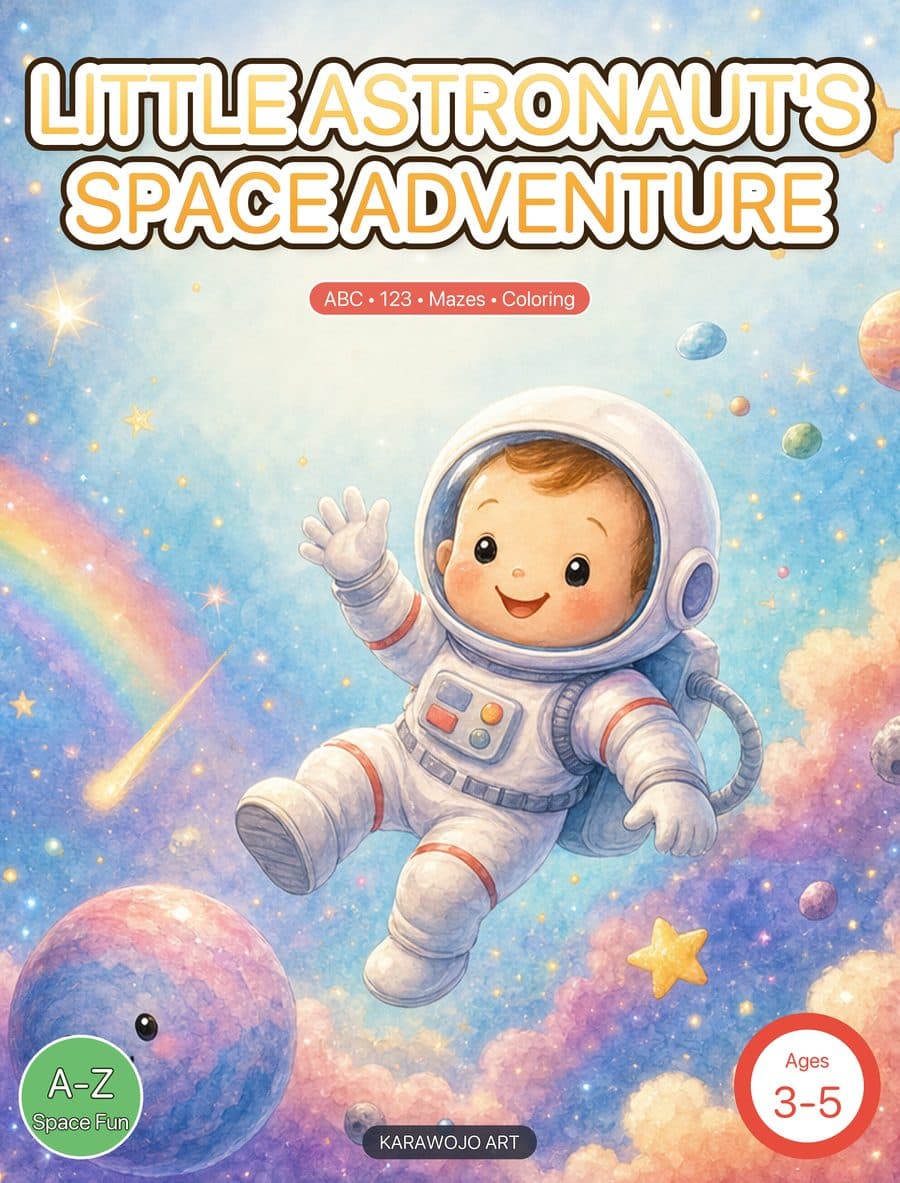Little Astronaut's Space Adventure — front cover