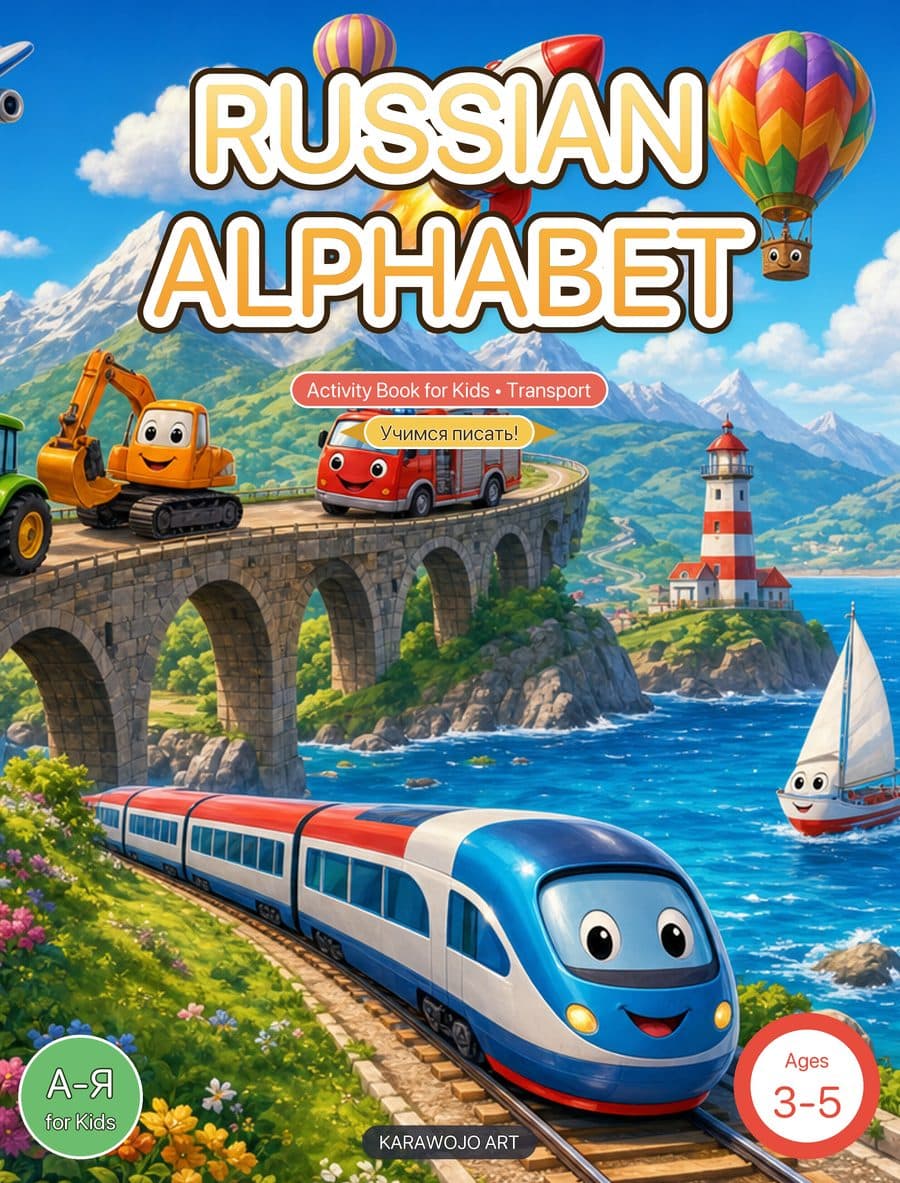 Russian Alphabet for Kids — cover