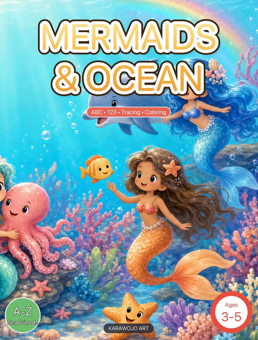 Mermaids & Ocean — cover