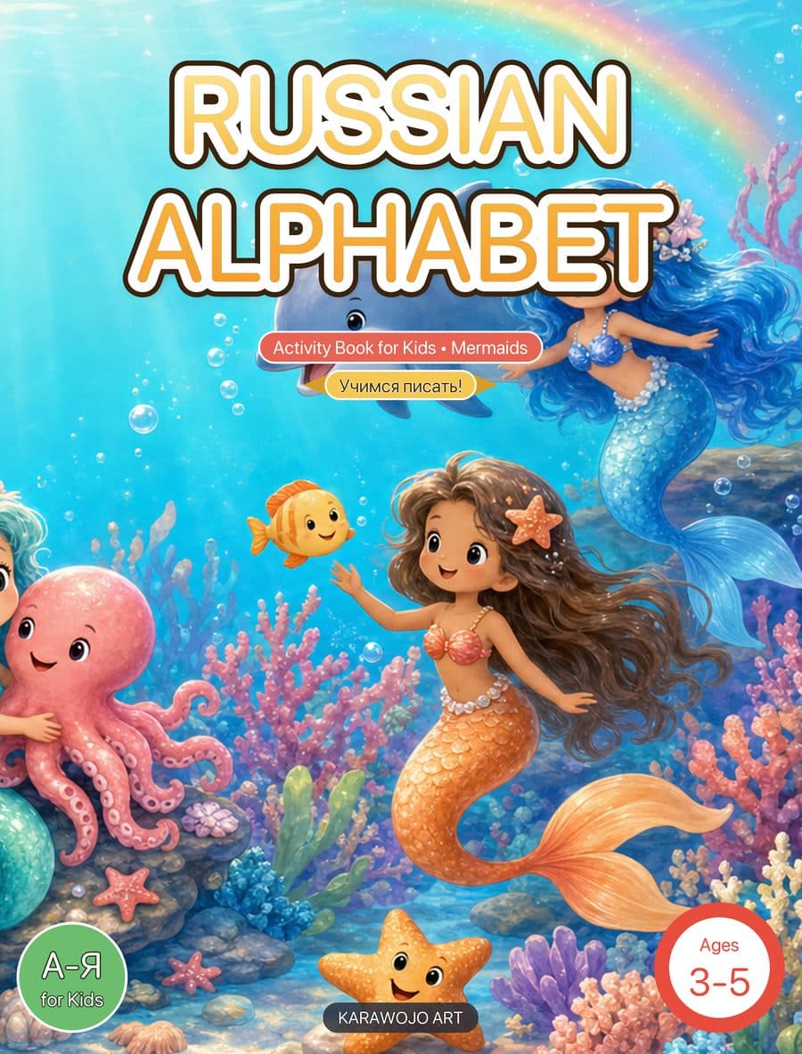 Russian Alphabet for Kids — cover