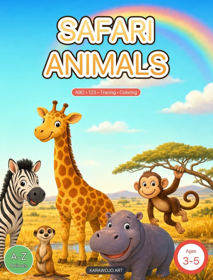 Safari Animals — cover