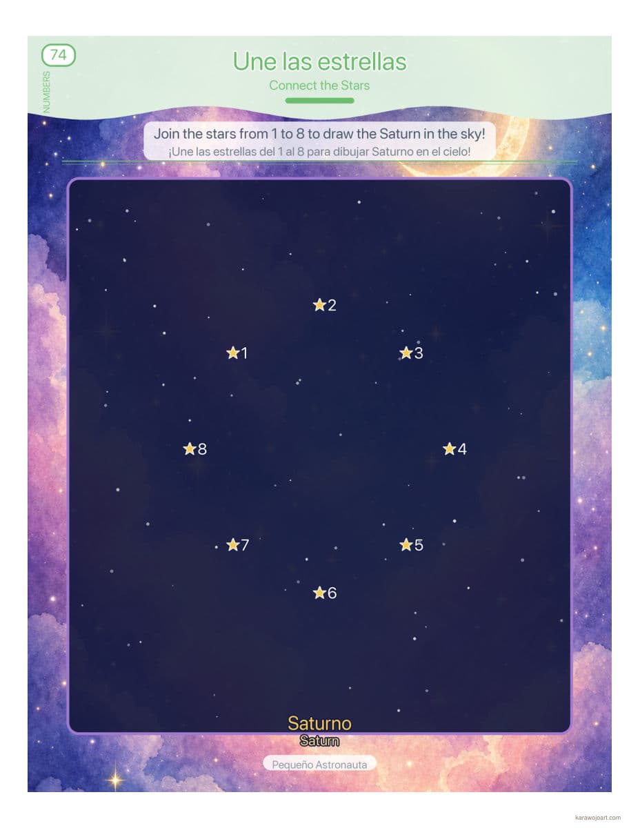 Pequeño Astronauta — sample interior page 3