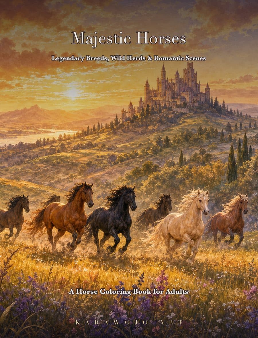 Majestic Horses — front cover