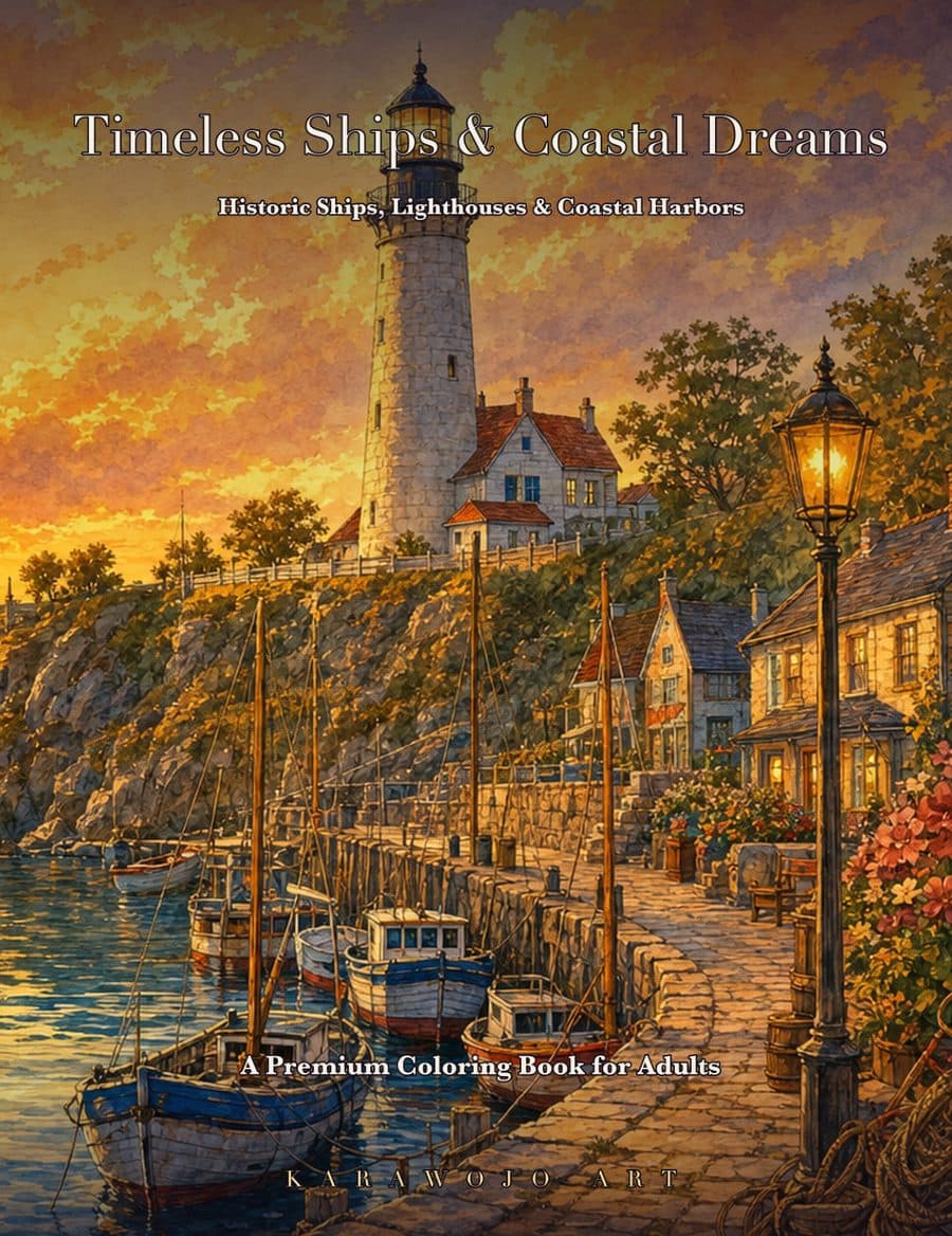 Timeless Ships & Coastal Dreams — front cover