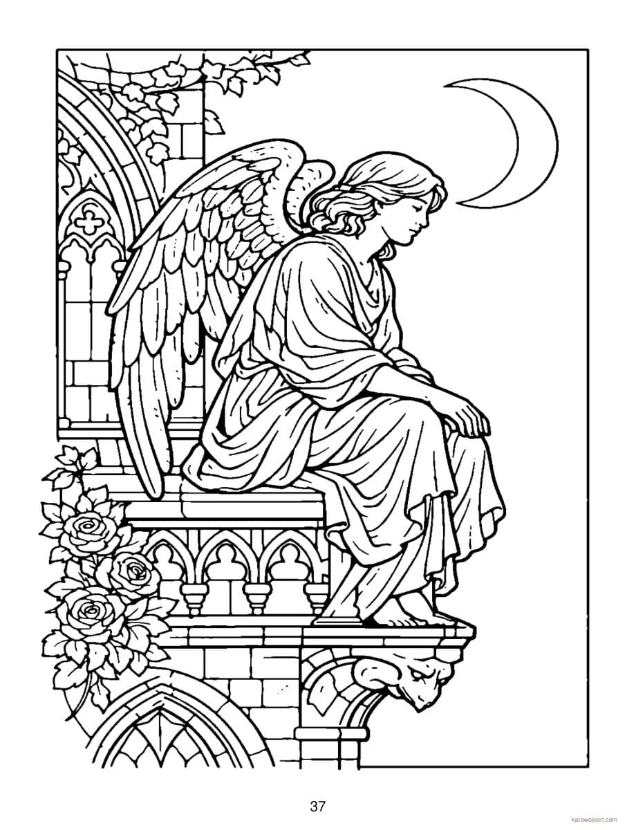 Gothic Cathedrals — sample interior page 3