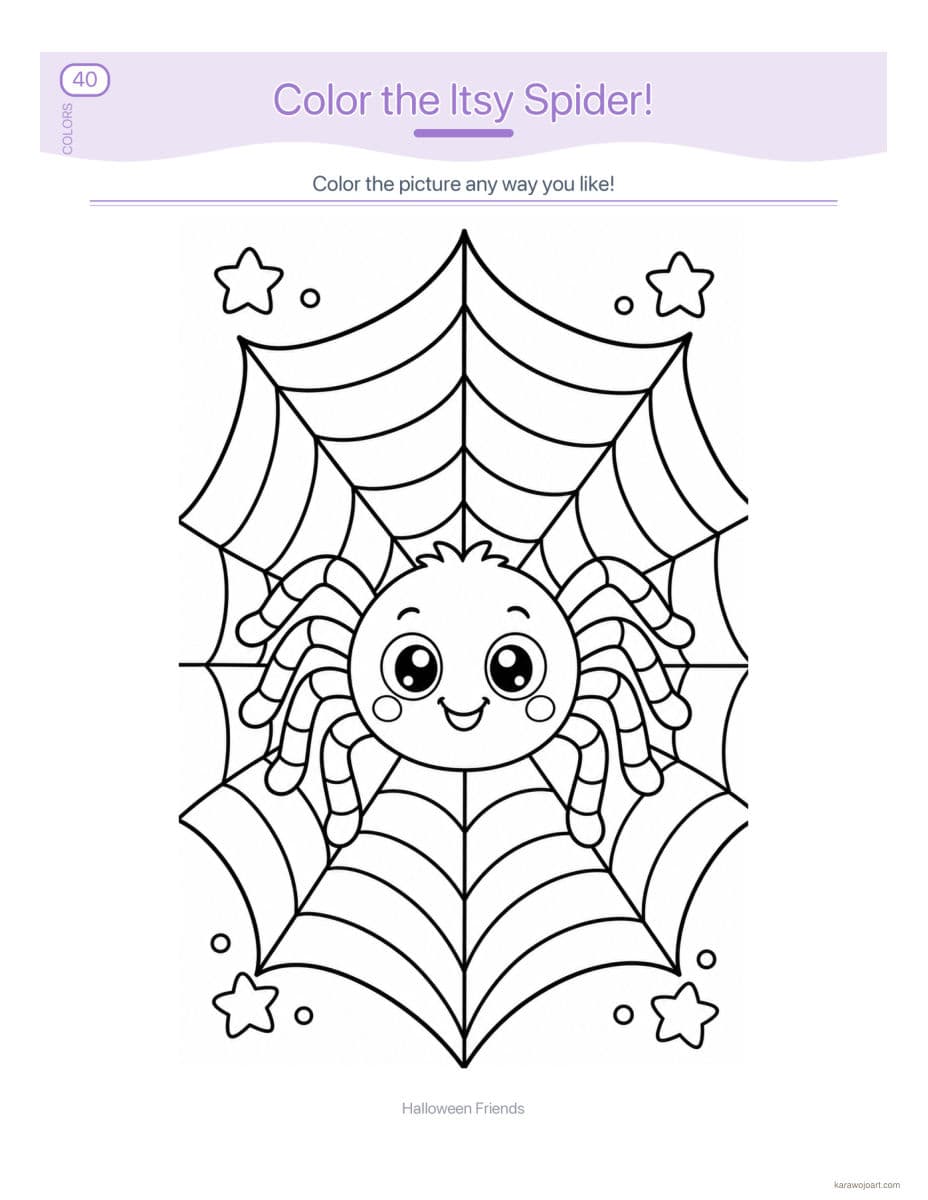 Halloween Friends — sample interior page 2