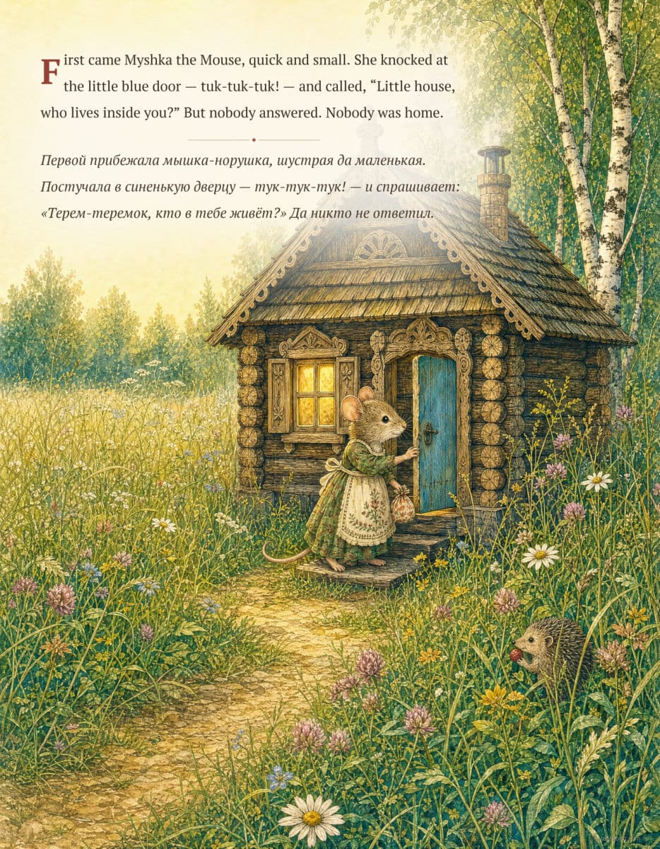 Teremok — sample interior page 3