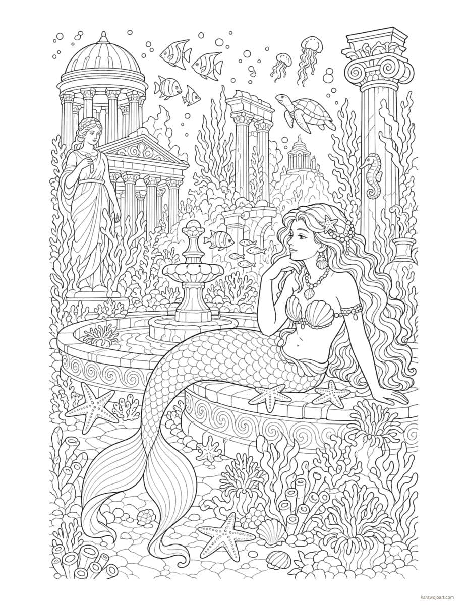 The Sunken Realm — sample interior page 2