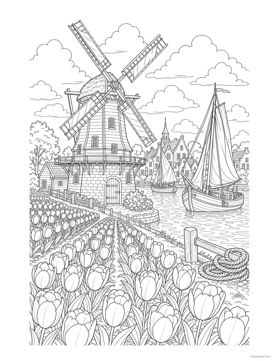 Timeless Ships & Coastal Dreams — sample interior page 1