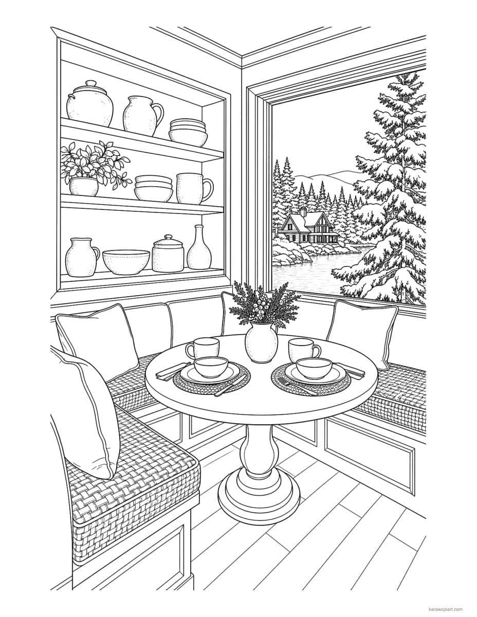 Winter Escapes — sample interior page 3