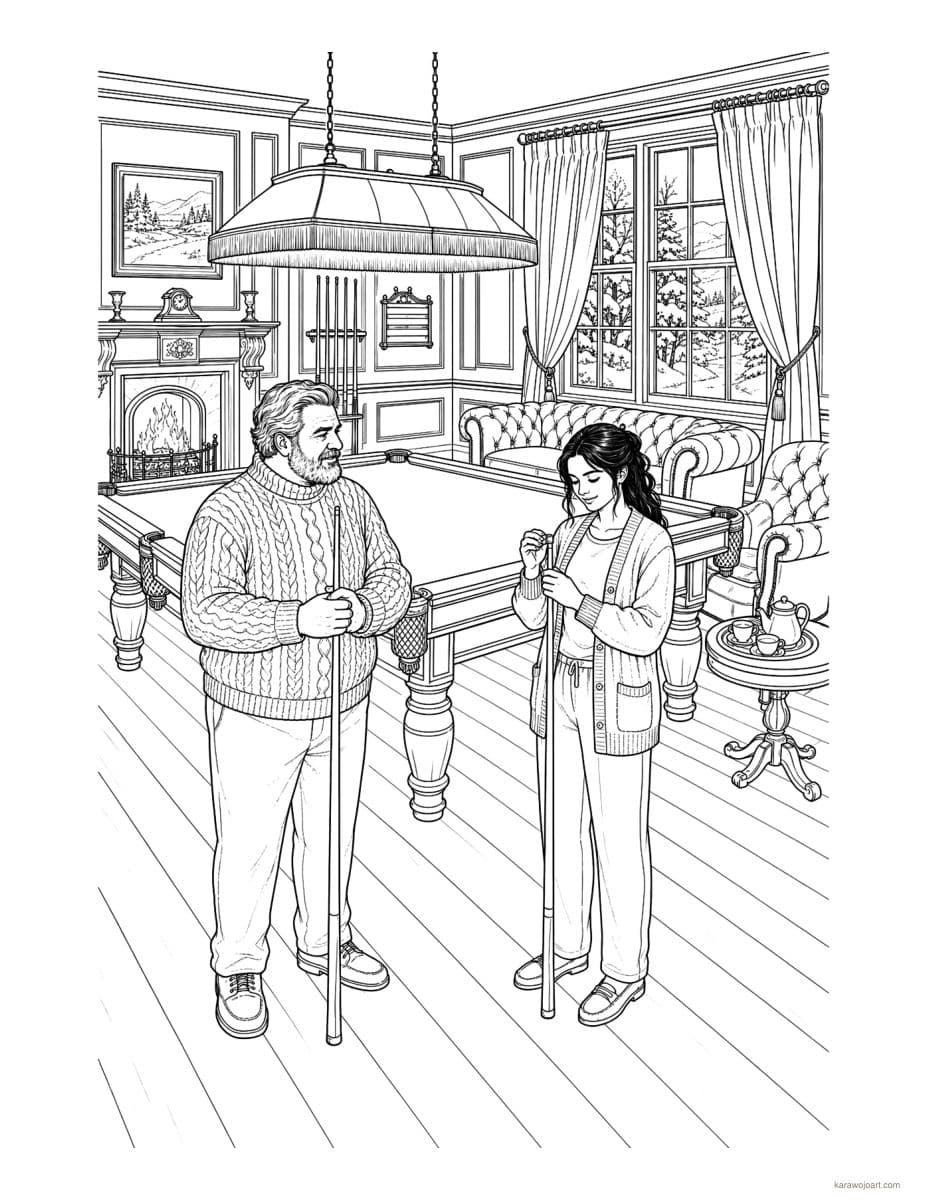Winter Escapes — sample interior page 4
