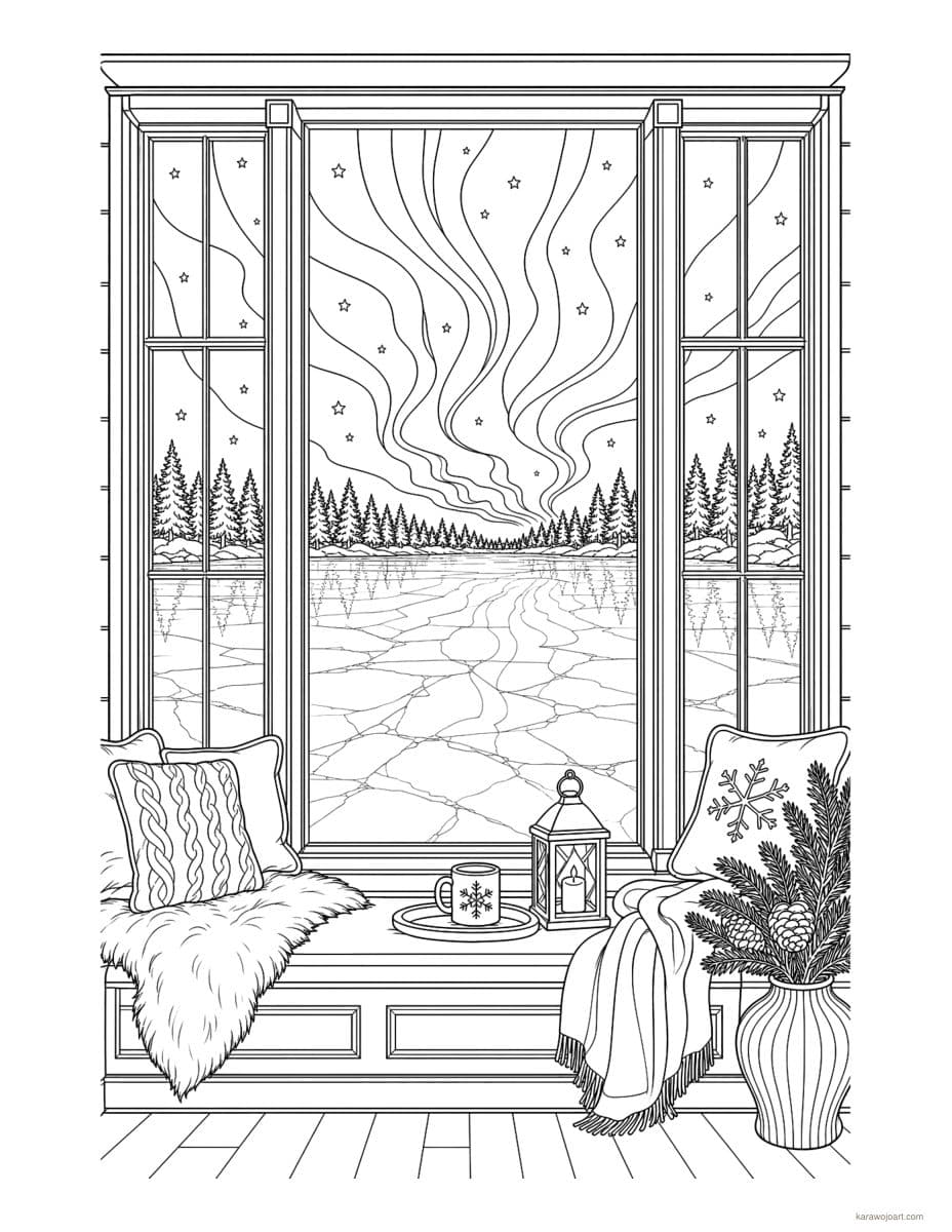 Winter Escapes — sample interior page 6